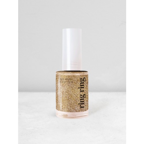 น้ำยาทาเล็บ Ring Ring Glitter Nail #4(Marigold) 10 ml