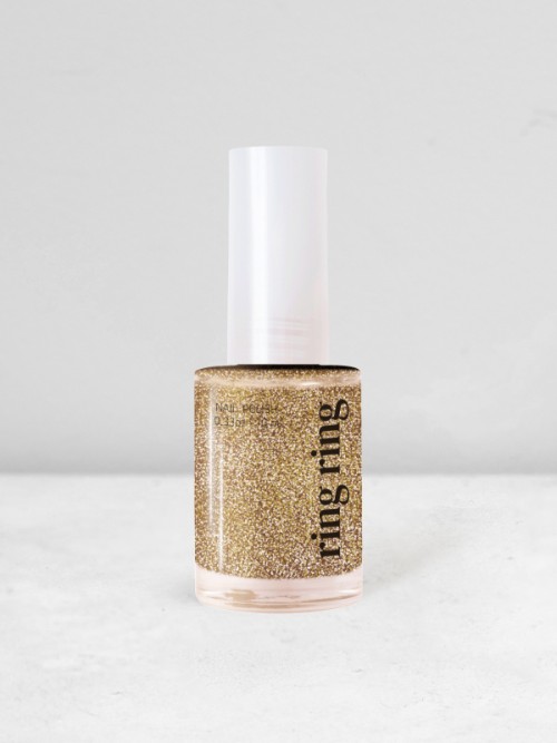 น้ำยาทาเล็บ Ring Ring Glitter Nail #4(Marigold) 10 ml