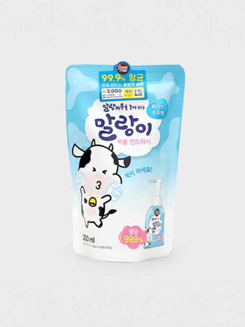 สบู่เหลวล้างมือ Shower Mate Malangi กลิ่น White Milk 250 มล. แบบเติม