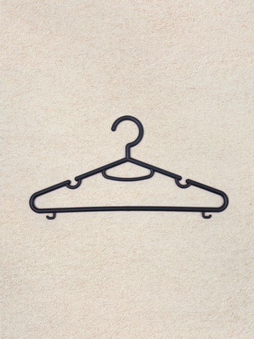 ไม้แขวนเสื้อเบสิค 5ชิ้น