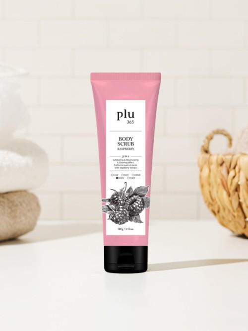 Plu สครับ (ราสเบอร์รี่) 100 กรัม
