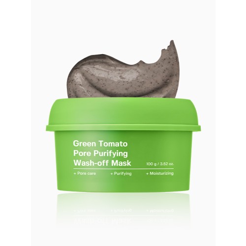 มาส์กล้างหน้า Green Tomato Pore Purifying (100g)