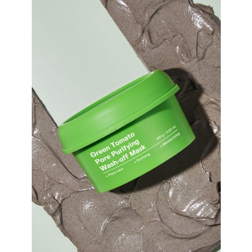มาส์กล้างหน้า Green Tomato Pore Purifying (100g)