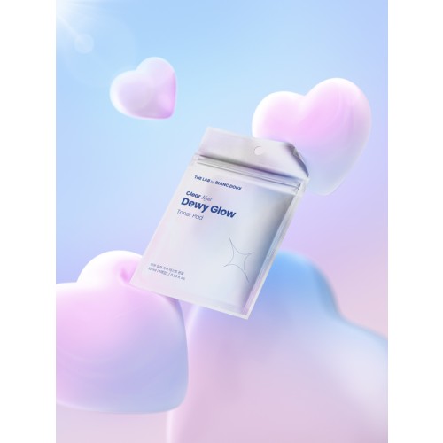 โทนเนอร์แพด The Lab by Blanc Du Clear Hyal Water Glow 4 แผ่น