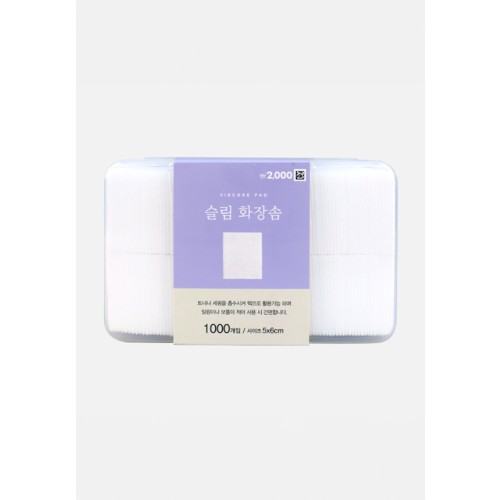 สำลีกล่อง PP 1000 แผ่น