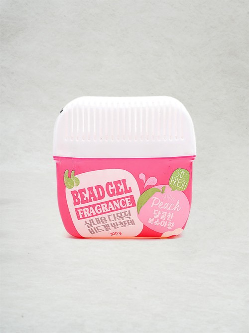 น้ำหอมปรับอากาศแบบเจล (Super Ice Gel Air Freshener) กลิ่นลูกพีช (Peach Scent)
