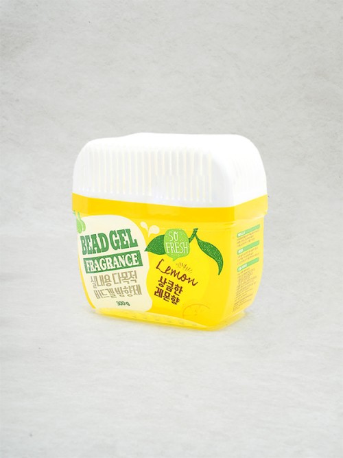 น้ำหอมปรับอากาศชนิดเจล มีกลิ่นมะนาว (Lemon Scent)