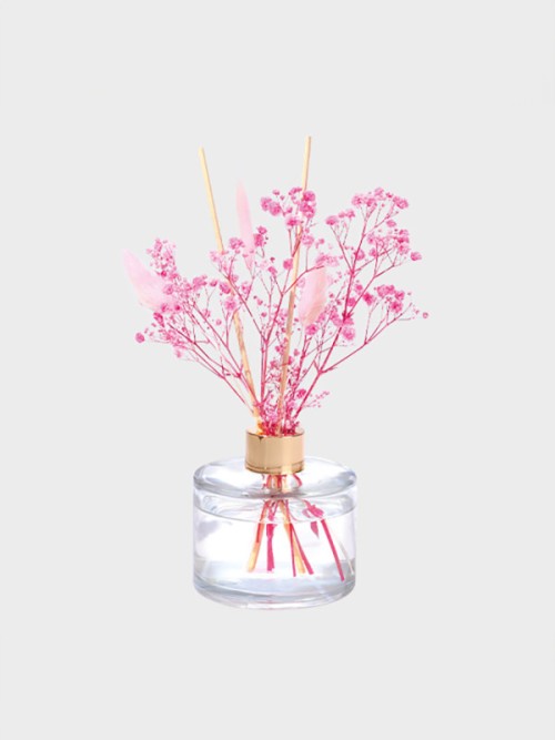 ขวดแก้วดีไอวาย (DIY) แบบทรงกลมสำหรับทำเครื่องน้ำหอม (200 มล.)