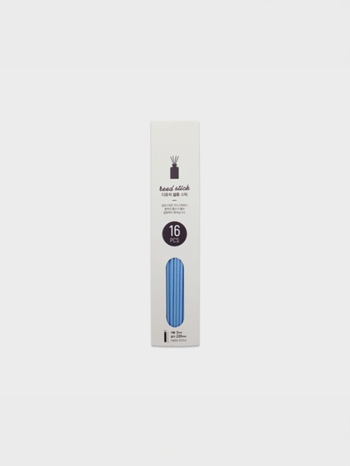 DIY ไม้ก้านไฟเบอร์สี 16 ชิ้น (สีชมพู/สีน้ำเงิน)
