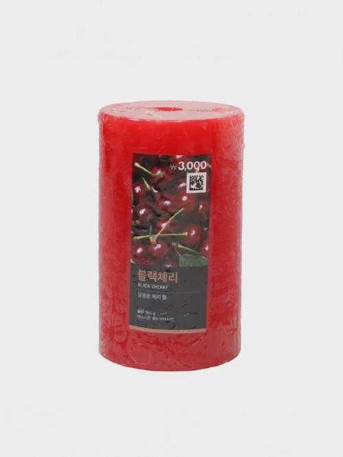 เทียนฟิลล่า ขนาดใหญ่ กลิ่นเชอร์รี่ดำ (Black Cherry Scent)