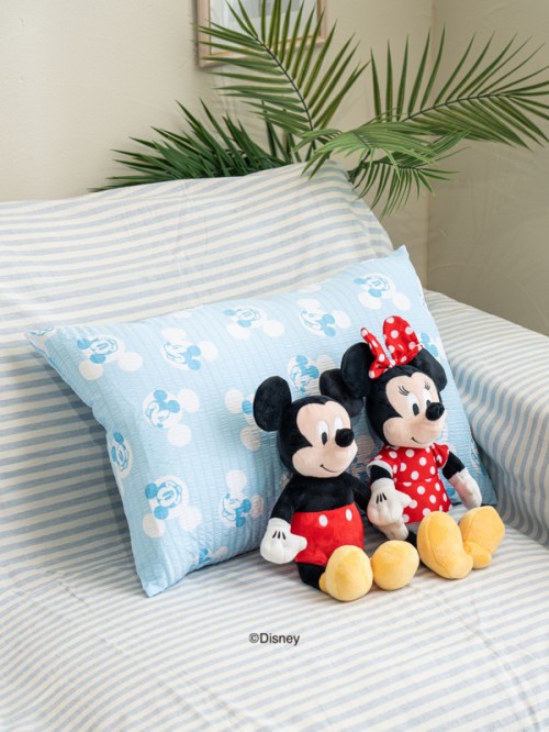 ปลอกหมอนอิงลาย Disney Mickey Friends Cooling Pillow Cover (ขนาด 40*60ซม.)