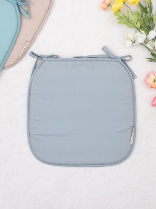 เบาะรองนั่งสีพื้นเรียบๆ เบาะรองนั่งฟองน้ำทรงเหลี่ยม 38 X 38 ซม.