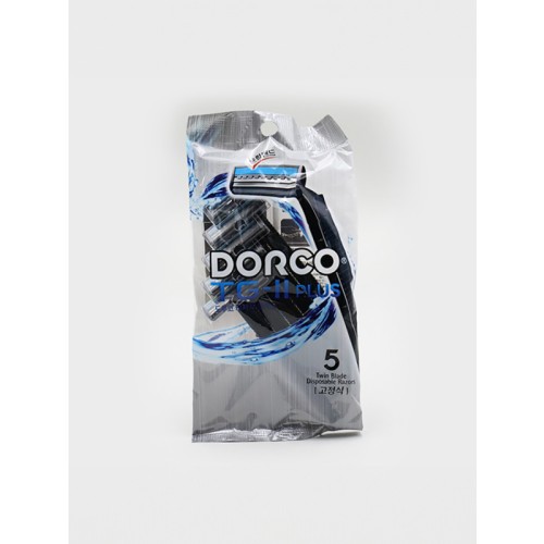 Dorco TG2 Plus ใบมีดโกน 2 ชั้น (5 ชิ้น)