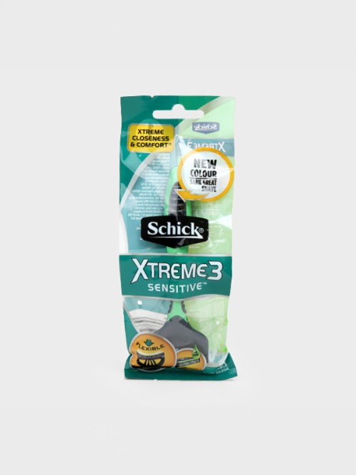 มีดโกนหนวด Schick Xtreme 3 ใบมีด (1 ชิ้น)