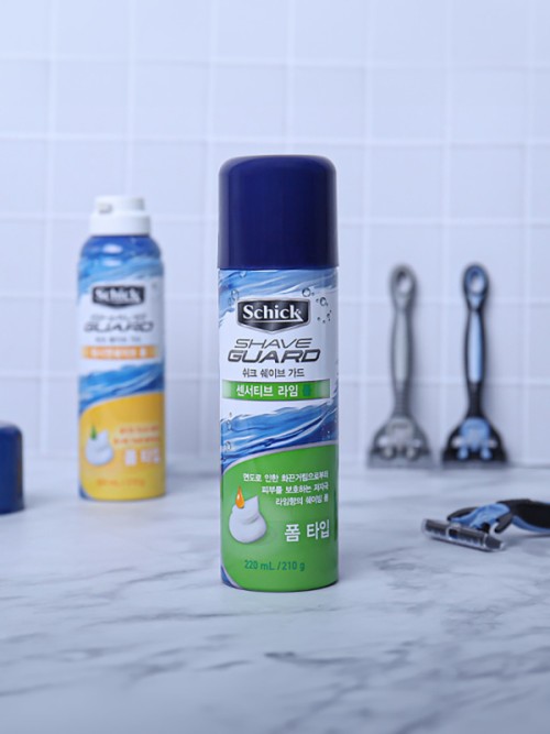 Chic Shave Guard Sensitive Lime Foam 210 g