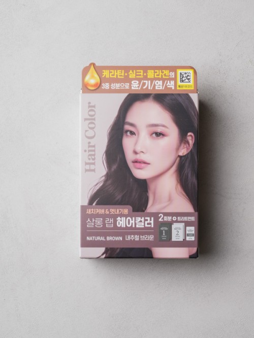 Primo Factory สีผม Salon Lab สีบราวน์ธรรมชาติ (แบบซอง ขนาด 2 ครั้ง)