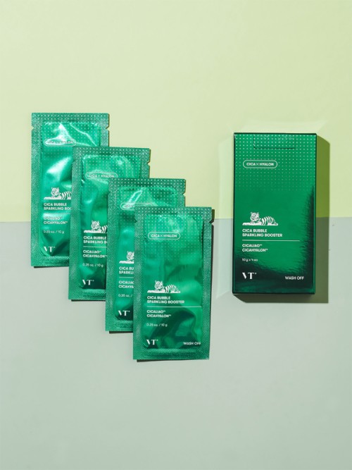 บูสเตอร์ VT Cica Bubble Sparkling 10 กรัม x 4 ชิ้น