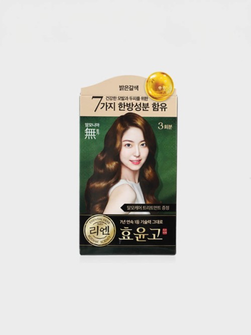 Black Mobi Book Hyo-yoon-go Cream Dye (Light Brown)