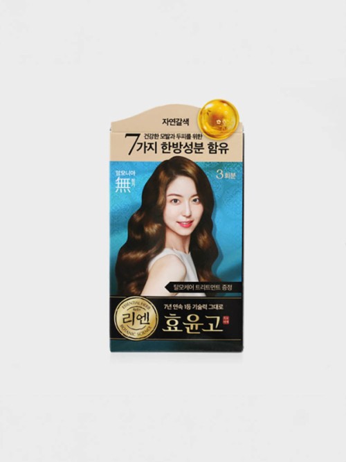 Black Mobi Book Hyo-yoon-go Cream Dye (Natural Brown)