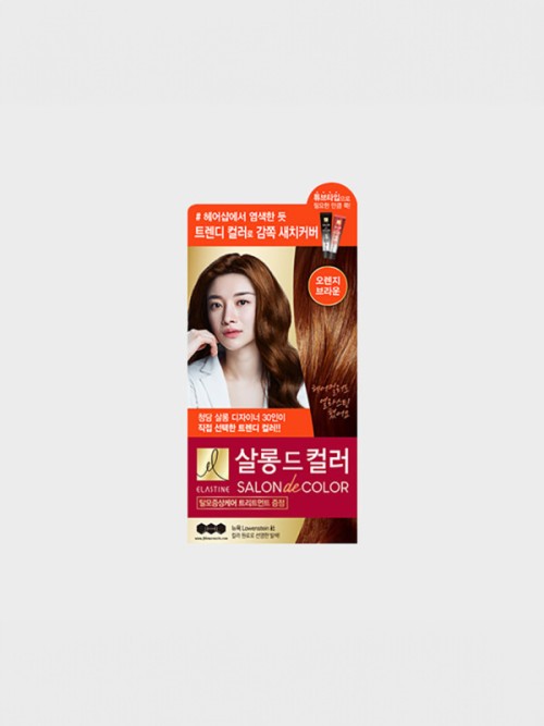 สีย้อมผม Elastine Salon de (Orange Brown)