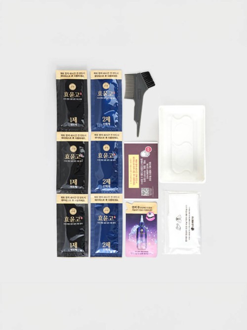 Black Mobi Book Hyo-yoon-go Cream Dye (Wine Brown)