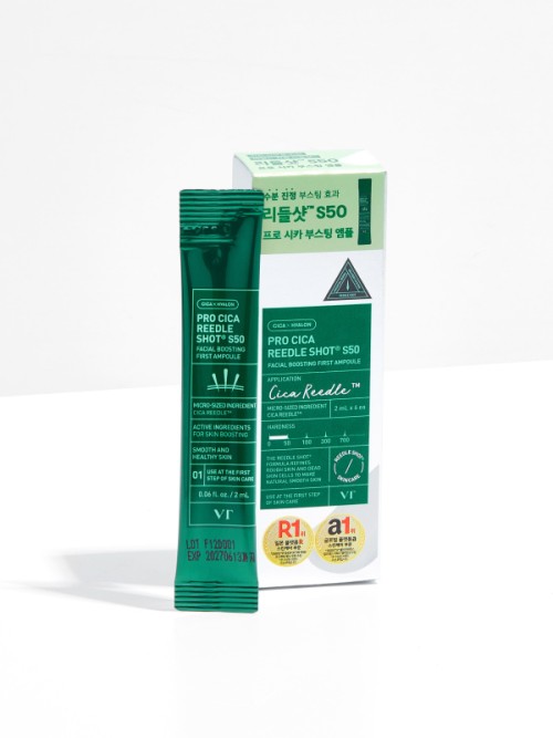 แอมพูล VT Procica Riddleshot S50 Facial Boosting First Ampoule 2 มล x 6 ชิ้น