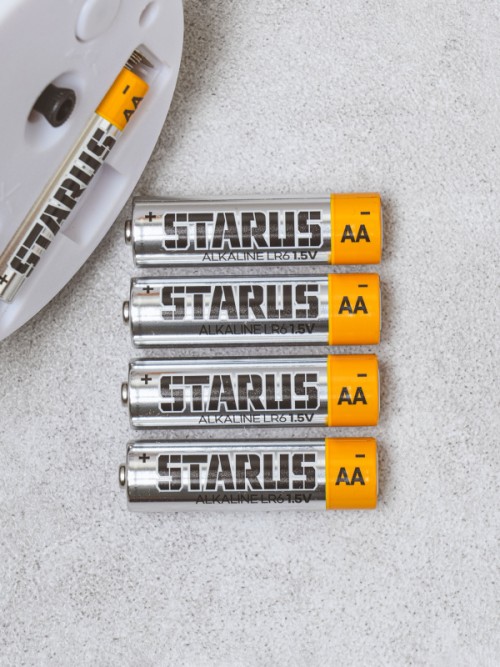 ถ่านอัลคาไลน์ Starrus AA LR6 4 ก้อน