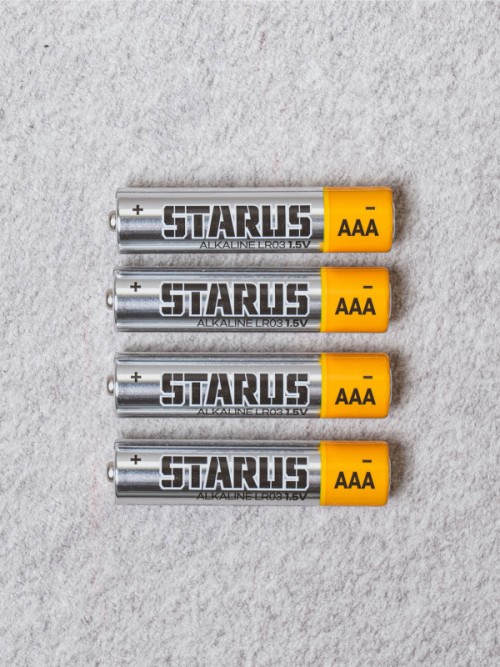 ถ่านอัลคาไลน์ Starus LR03 AAA 4 ก้อน