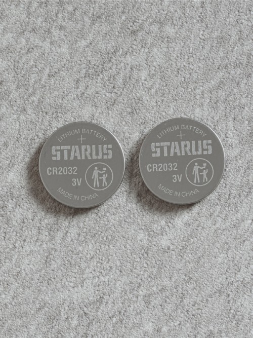 แบตเตอรี่ลิเธียม Starus CR2032 แบบ 2 แพ็ค