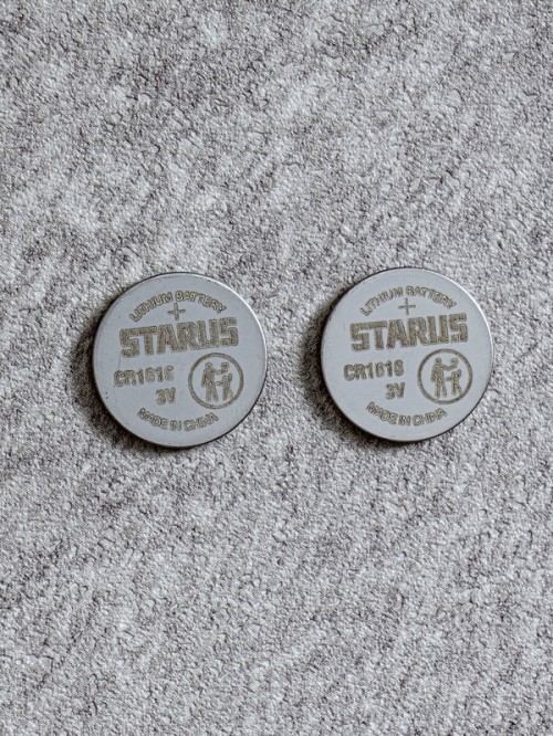 แบตเตอรี่ลิเธียมแบบกระดุม Starus Lithium รุ่น CR1616 แพ็ค 2 ก้อน