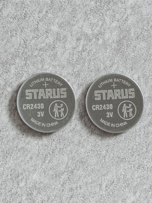 แบตเตอรี่ลิเธียมแบบกระดุม Starus Lithium รุ่น CR2430 แพ็ค 2 ก้อน