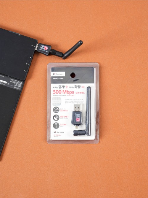 KT_USB Wireless LAN Card (External Antenna) – การ์ดแลนไร้สาย USB พร้อมเสาอากาศ