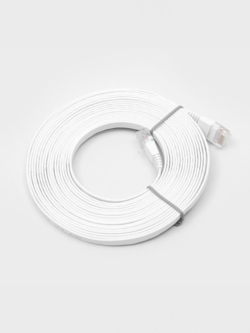 สาย LAN CAT6 แบบแบน 5 เมตร (ส่งสัญญาณเร็ว & ทนทาน)