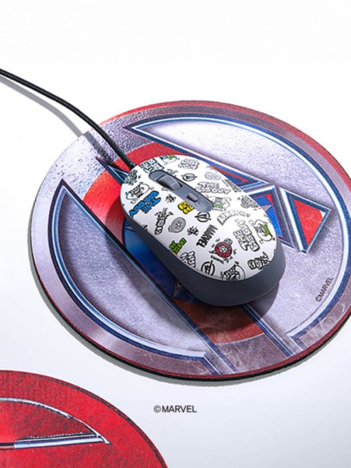 เมาส์ USB แบบมีสายจาก Marvel