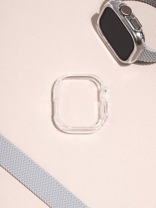 เคสใสสำหรับ Apple Watch ขนาด 49mm ที่ทำจากวัสดุ PC (Polycarbonate)