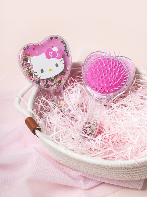 หวีกลิตเตอร์ Hello Kitty