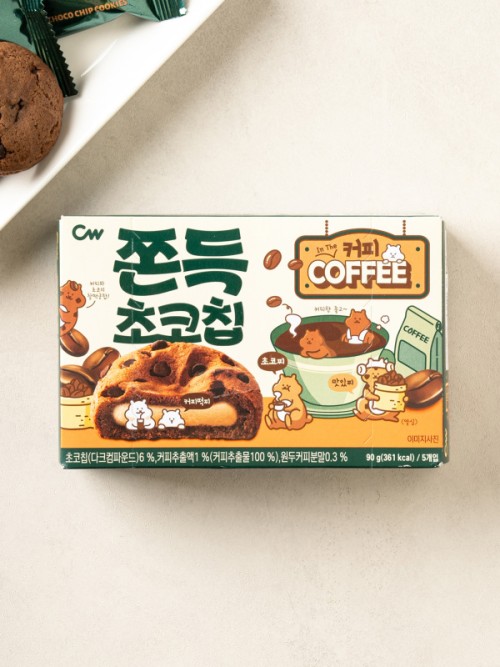 คุกกี้ช็อคโกแลตชิป รสกาแฟ 90กรัม