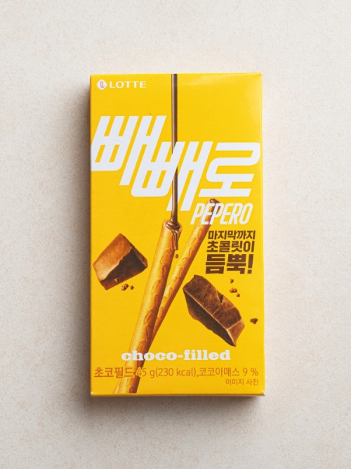 Pepero Lotte รสช็อกโกฟิลด์ 45กรัม