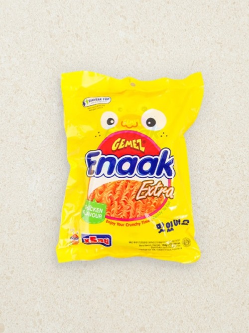 ขนมราเมนรสเค็ม Gemez Enaak 5 ชิ้น ชิ้นละ 30 กรัม