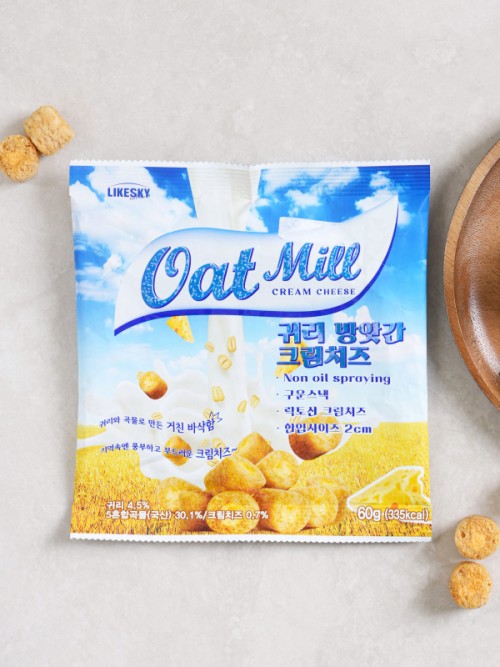 ขนม โอ๊ตมิลล์ รสครีมชีส 60กรัม