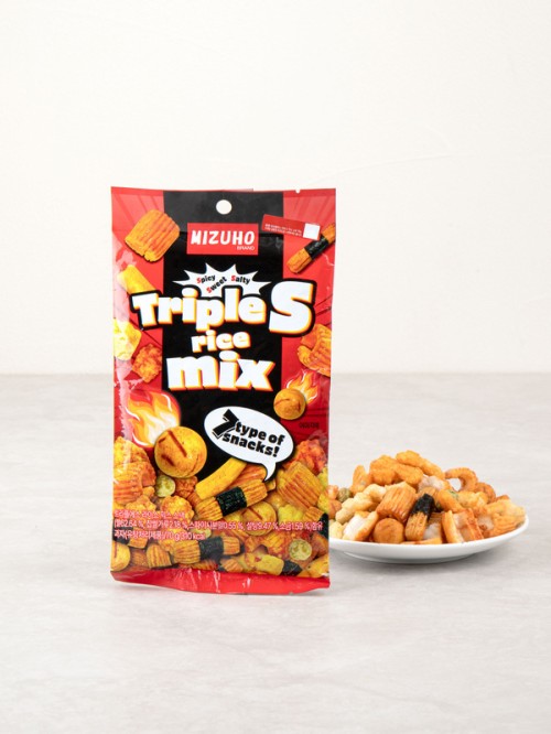 ขนมข้าวกรอบผสมธัญพืช 70g (หวาน-เค็ม)