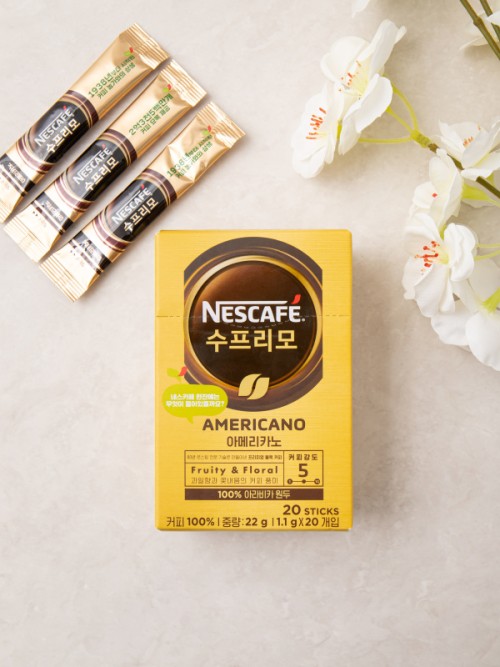 เนสกาแฟ Supremo Americano 1.1กรัมต่อ1ซอง ทั้งหมด 20ซอง