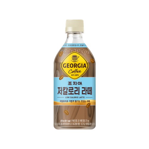 กาแฟลาเต้ที่มีรสชาติกลมกล่อมจากกาแฟผสมกับนม Georgia 470มล.