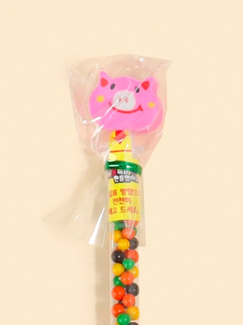 ช็อคโกแลตแสนอร่อยและมียางลบรูปสัตว์น่ารักๆ (2IN1) 17กรัม