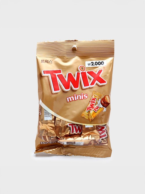 Twix Minis คุกกี้เคลือบคาราเมล 90กรัม