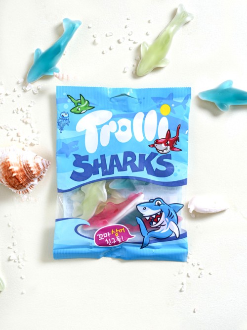 เจลลี่ Trolli รูปฉลาม 100กรัม