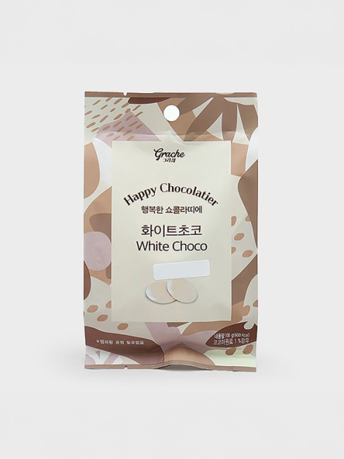 Happy Chocolatier ไวท์ช็อกโกแลต 100 กรัม