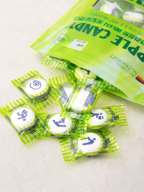 ลูกอมกลูโคสรสแอปเปิ้ลเขียวเปรี้ยวหวาน 70กรัม