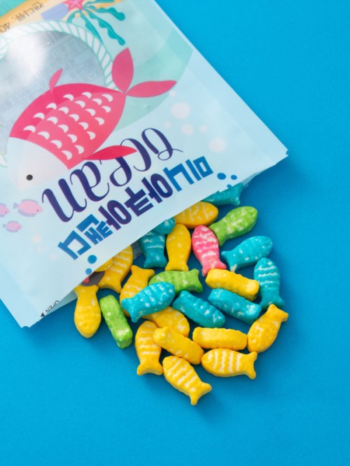 ลูกอมรูปปลา Mini Aqua Candy (40 กรัม)