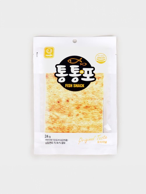 ขนมปลาเส้นอบแห้ง รส Original 24กรัม